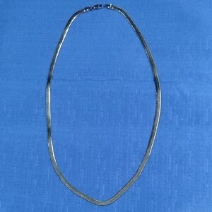 Sleek Silver Necklace for Women